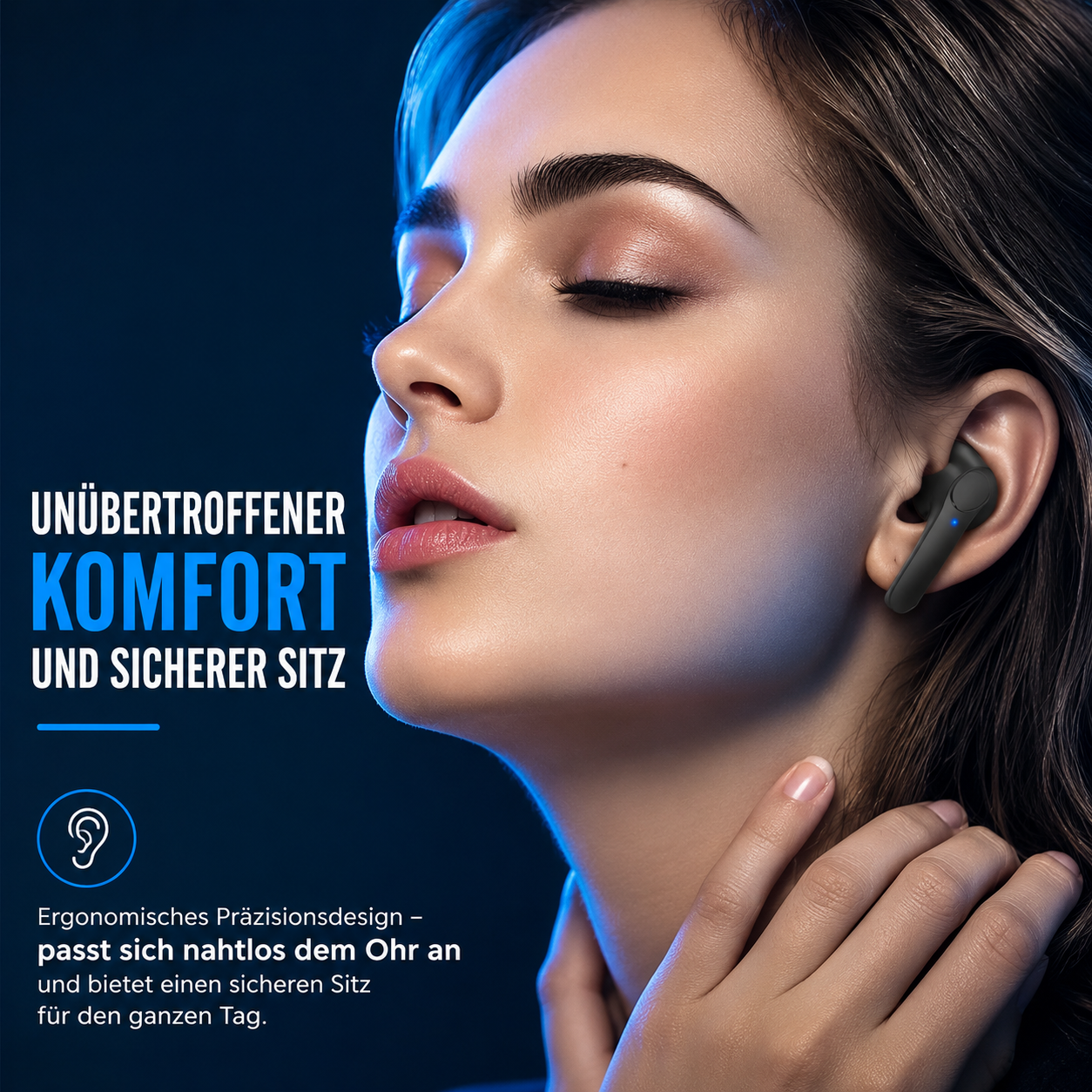 SprachWelt™ KI-Ohrhörer mit Echtzeitübersetzung